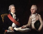 Lemuel Francis Abbott George Macartney, 1st Earl Macartney; Sir George Leonard Staunton, 1st Bt Germany oil painting artist